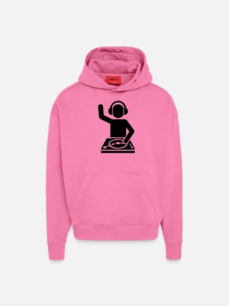 DJ - Hoodie- made by SPREAD  - AURA PINK