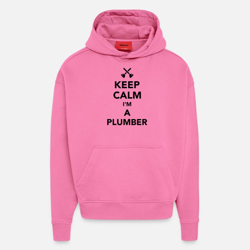 Klempner - Hoodie- made by SPREAD  - AURA PINK