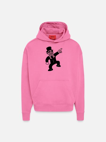 husband - Hoodie- made by SPREAD  - AURA PINK