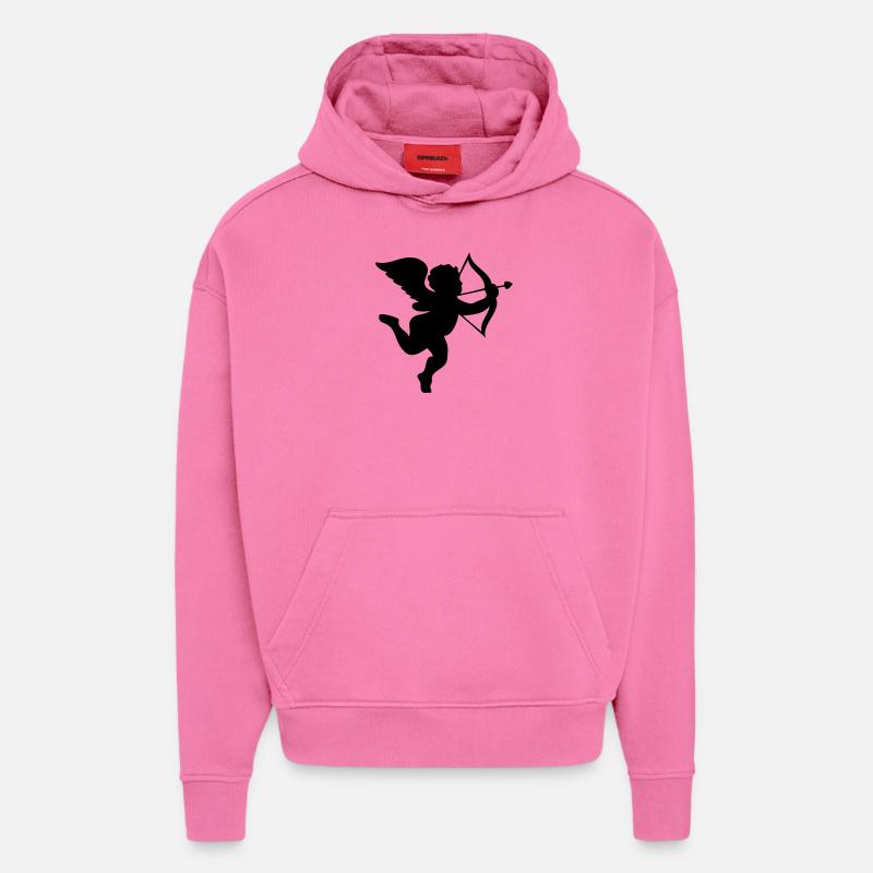 Amor Engel - Hoodie- made by SPREAD  - AURA PINK