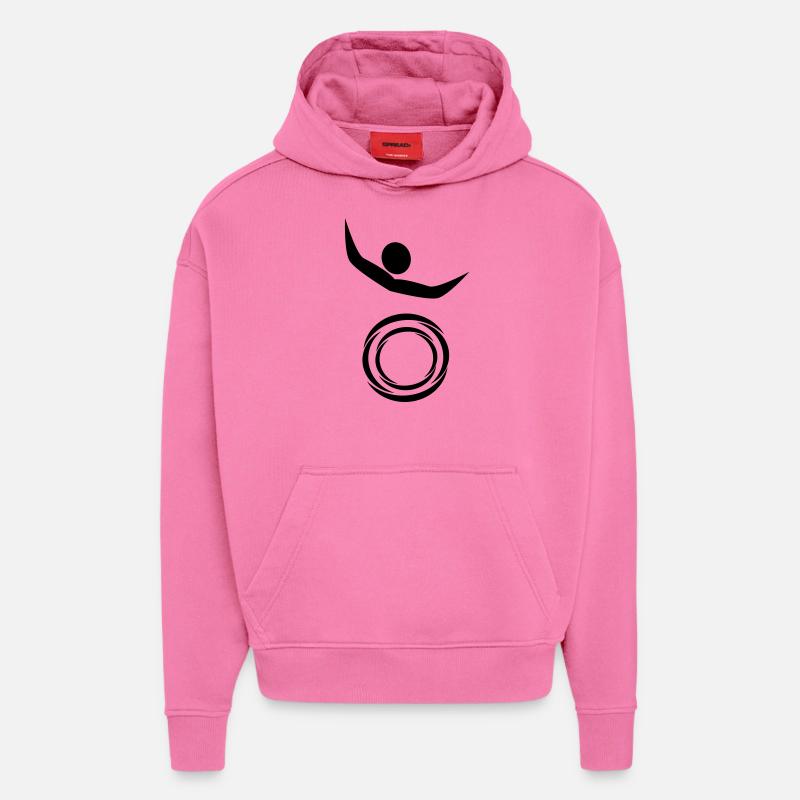 Rollstuhltanz - Hoodie- made by SPREAD  - AURA PINK