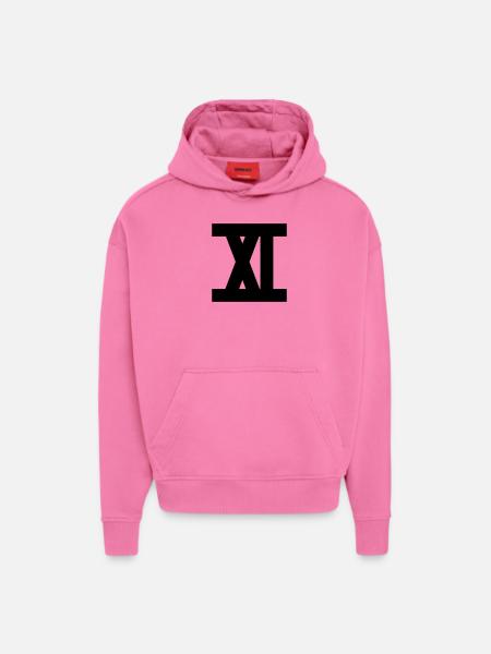zahl 9 roemisch - Hoodie- made by SPREAD - AURA PINK