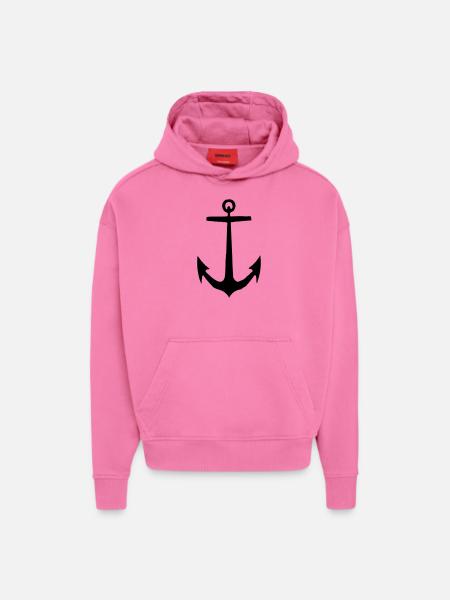 Anker - Hoodie- made by SPREAD - AURA PINK