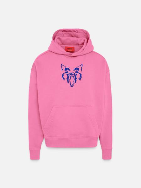wolf werewolf werewolf 3 - Hoodie- made by SPREAD  - AURA PINK