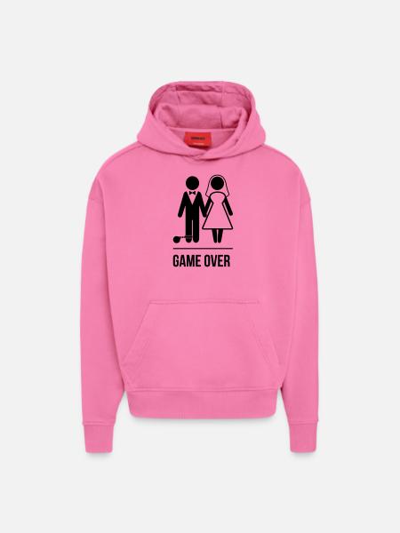 Game Over Hochzeit - Hoodie- made by SPREAD  - AURA PINK