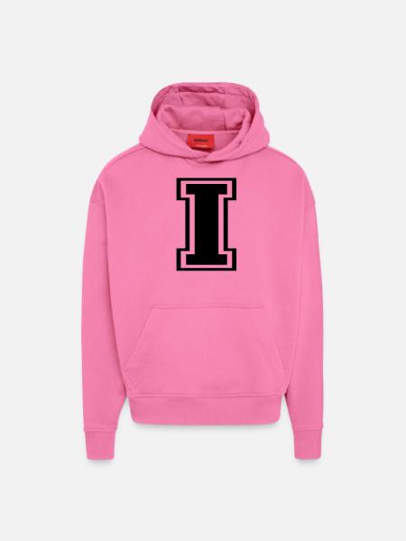 i - Hoodie- made by SPREAD - AURA PINK