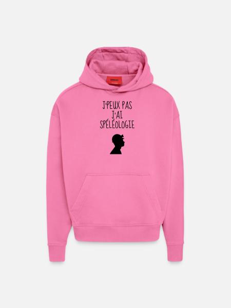 Caver Speleology Speläologie Spéléo Spéléologue - Hoodie- made by SPREAD  - AURA PINK