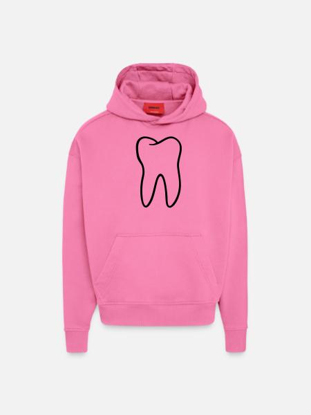 zahn__f1 - Hoodie- made by SPREAD  - AURA PINK
