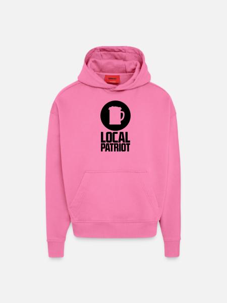 Local Patriot Beer - Hoodie- made by SPREAD - AURA PINK