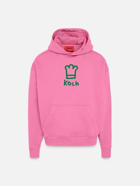 KOCH - Hoodie- made by SPREAD - AURA PINK