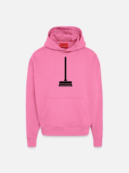 Broom - Hoodie- made by SPREAD  - AURA PINK