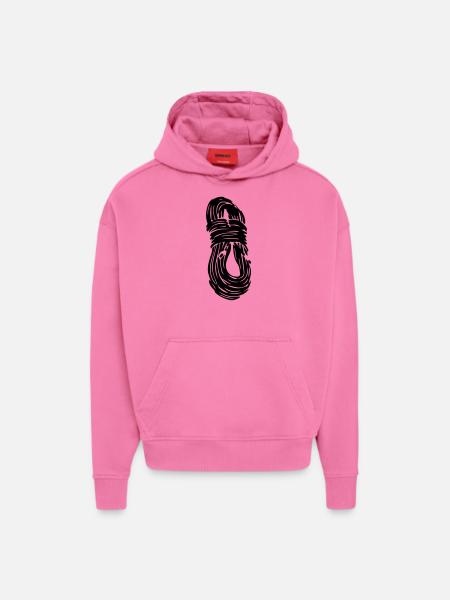 Kletterseil - Hoodie- made by SPREAD - AURA PINK