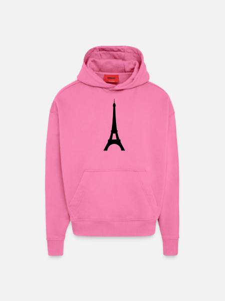 eiffelturm - Hoodie- made by SPREAD  - AURA PINK