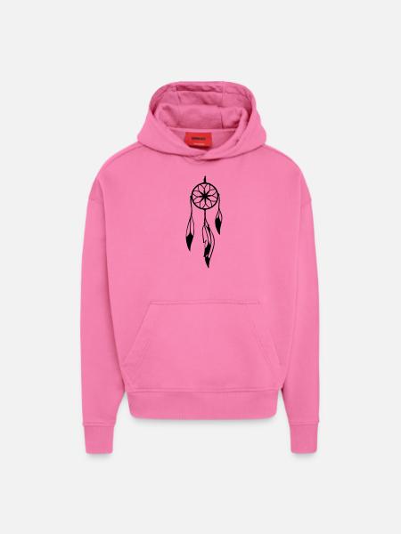 traumfaenger_001 - Hoodie- made by SPREAD  - AURA PINK