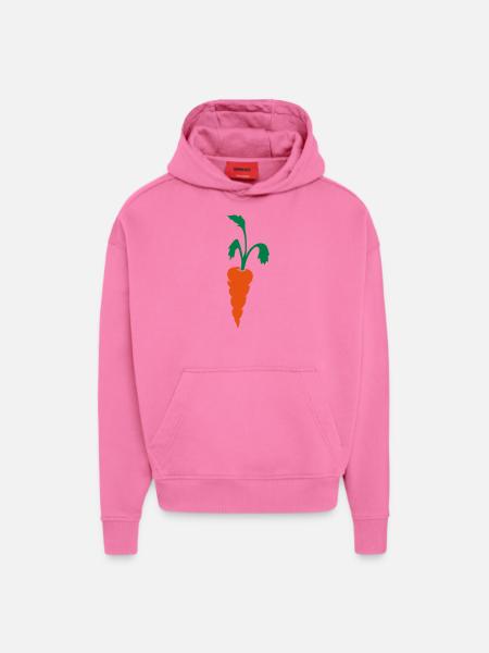 Carrot carrot - Hoodie- made by SPREAD  - AURA PINK