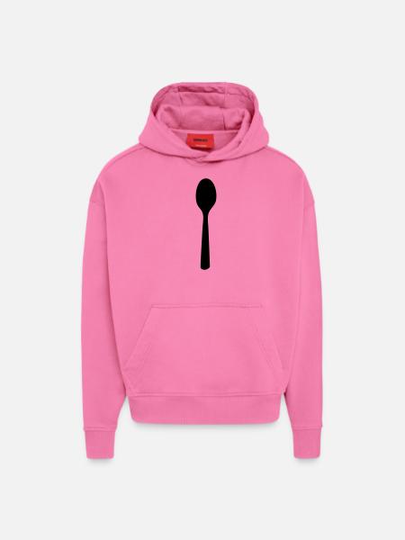 Spoon - Hoodie- made by SPREAD  - AURA PINK
