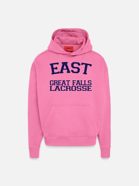 East Great Falls - Hoodie- made by SPREAD  - AURA PINK