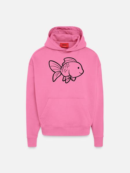 Goldfish - Hoodie- made by SPREAD  - AURA PINK