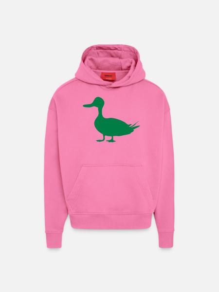 duck - Hoodie- made by SPREAD - AURA PINK