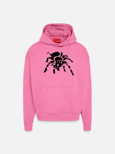 spider - Hoodie- made by SPREAD - AURA PINK