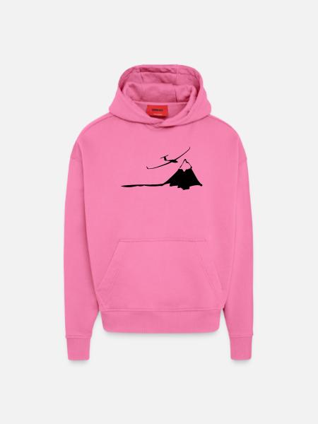 glider - Hoodie- made by SPREAD  - AURA PINK