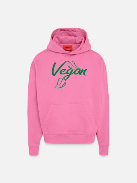 Vegan - Hoodie- made by SPREAD - AURA PINK
