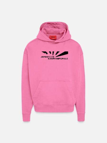 JAPANISCHE KAMPFHÖRSPIELE - Hoodie- made by SPREAD - AURA PINK