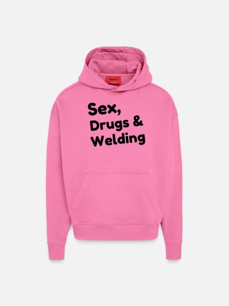 Welding Welder Schweißer Soudage Soudeur - Hoodie- made by SPREAD - AURA PINK