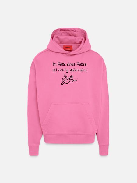 Just in case - Hoodie- made by SPREAD - AURA PINK