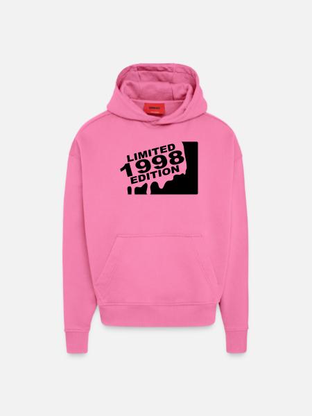 year 1998 limited edition - Hoodie- made by SPREAD - AURA PINK