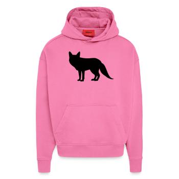 Fuchs - Hoodie- made by SPREAD  - AURA PINK - Vorne - Dylan (187cm)
