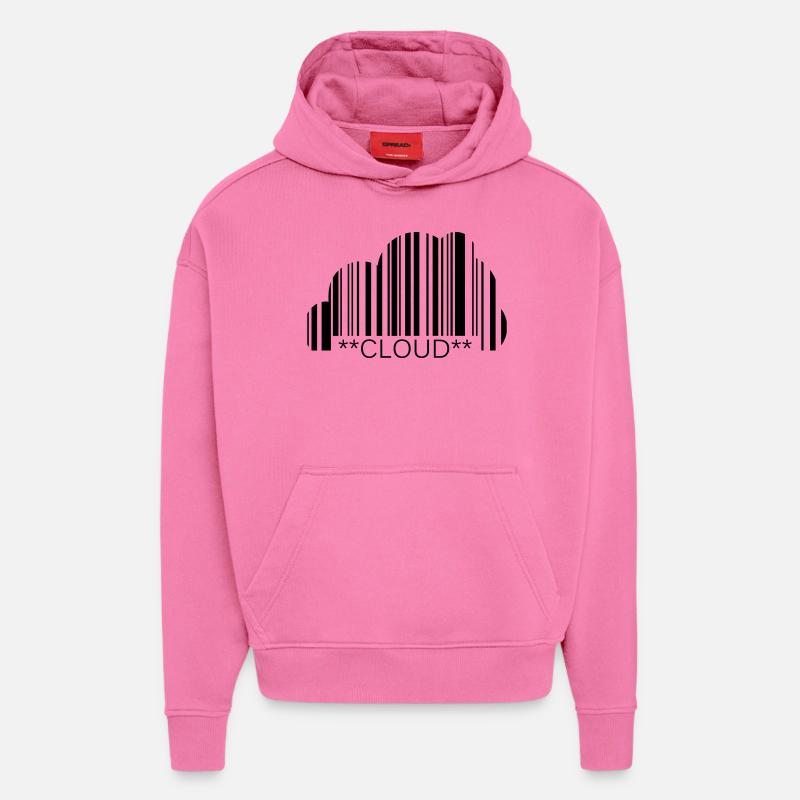 VapeCode Cloud - Hoodie- made by SPREAD  - AURA PINK