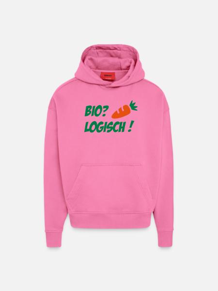 Biological - Hoodie- made by SPREAD  - AURA PINK