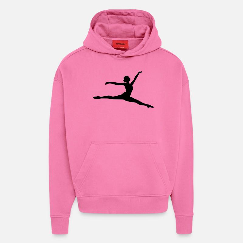 Ballett Dancer - Hoodie- made by SPREAD  - AURA PINK