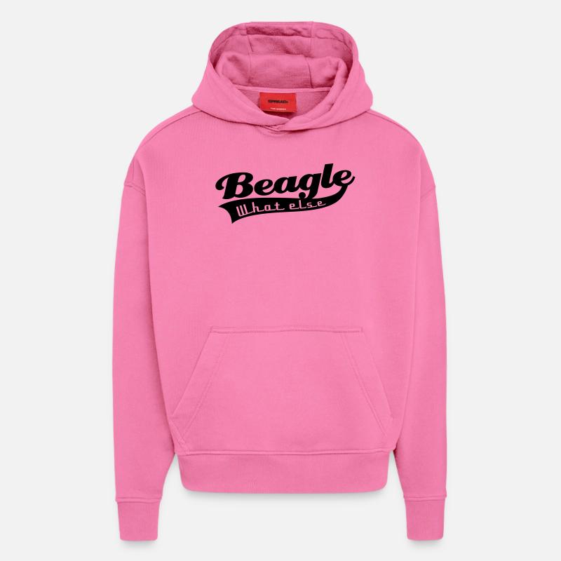 Beagle - Hoodie- made by SPREAD  - AURA PINK