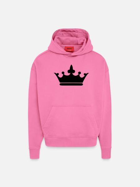 Krone - Hoodie- made by SPREAD  - AURA PINK