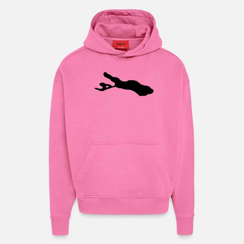 Bodensee - Hoodie- made by SPREAD  - AURA PINK