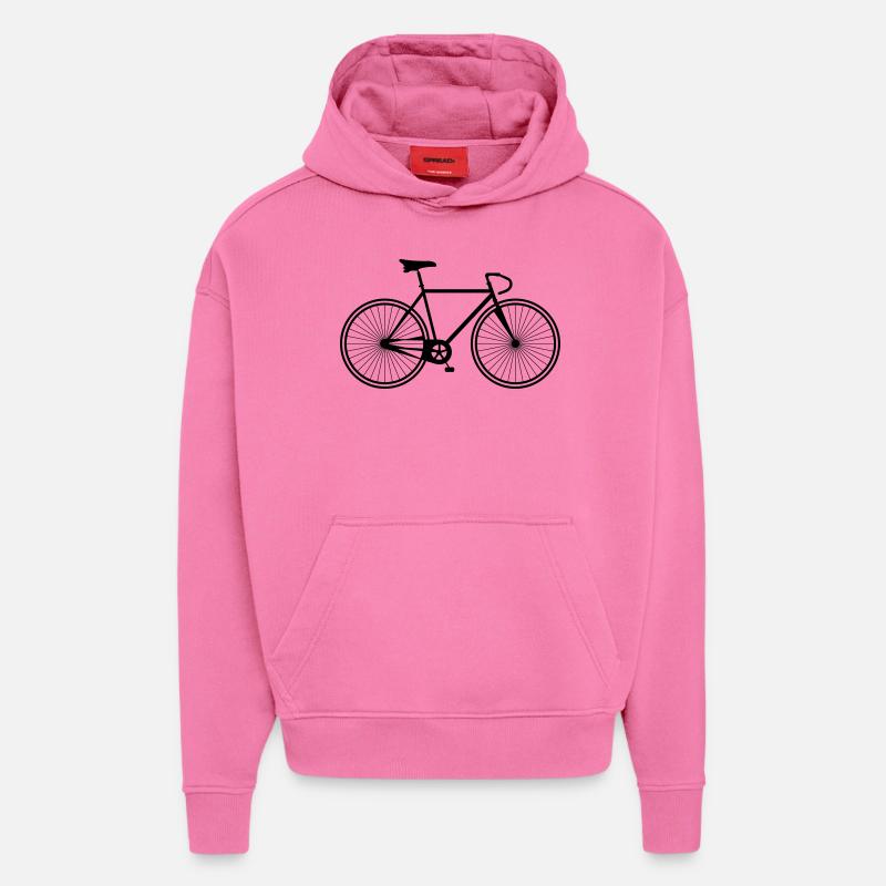 Fahrrad - Hoodie- made by SPREAD  - AURA PINK