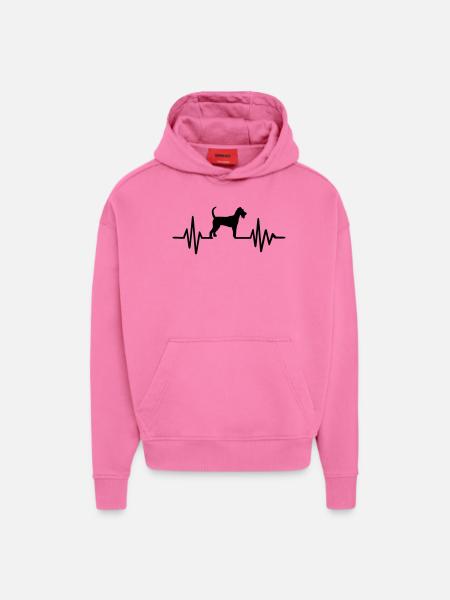 Irish Terrier - Hoodie- made by SPREAD - AURA PINK