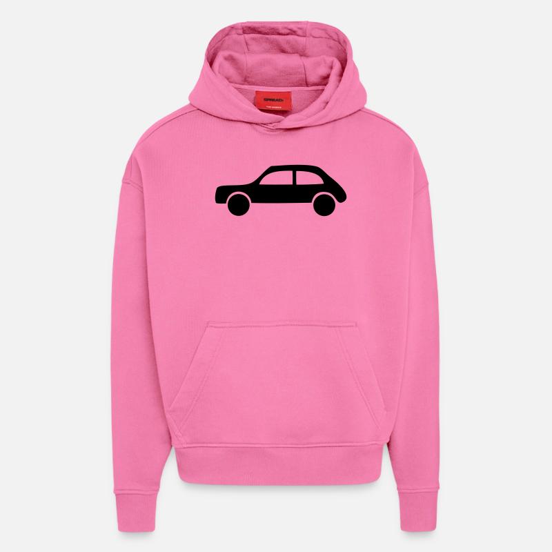 Auto - Hoodie- made by SPREAD  - AURA PINK