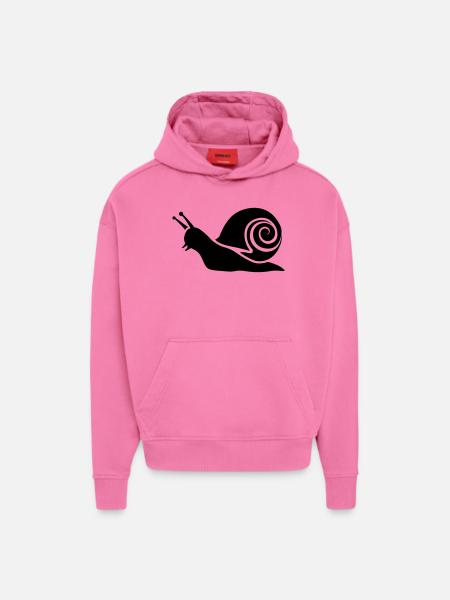 slug - Hoodie- made by SPREAD  - AURA PINK