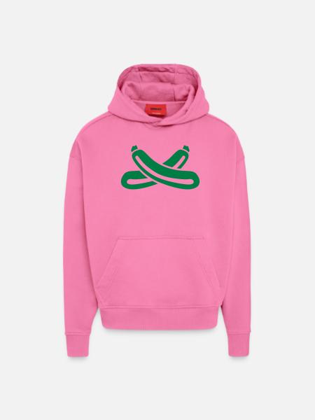 Zucchini - Hoodie- made by SPREAD  - AURA PINK