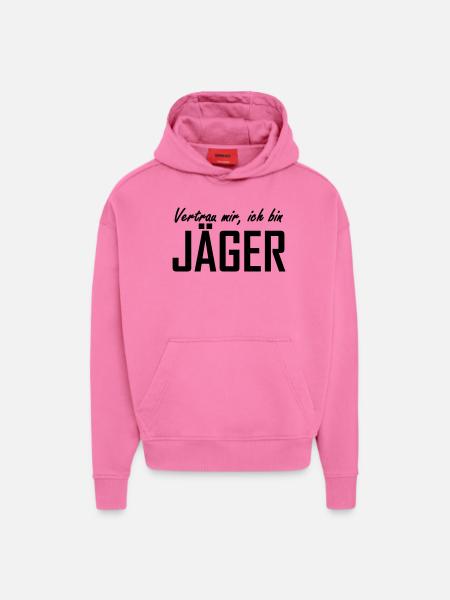 jäger - Hoodie- made by SPREAD  - AURA PINK