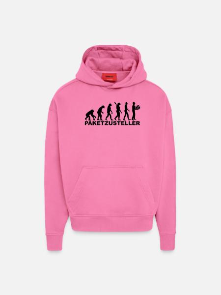 Paketzusteller - Hoodie- made by SPREAD - AURA PINK
