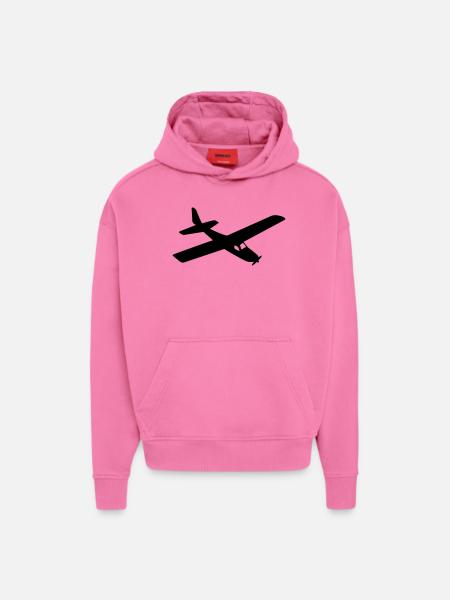 flugzeug - Hoodie- made by SPREAD  - AURA PINK