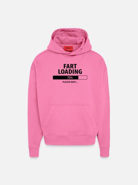 FART Loading - Hoodie- made by SPREAD - AURA PINK
