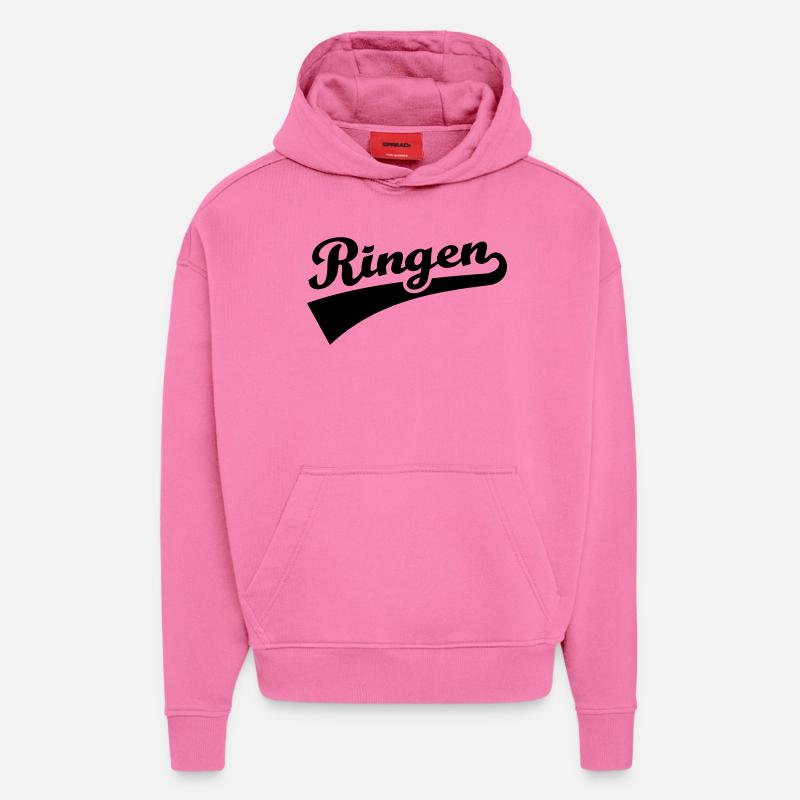 Ringen - Hoodie- made by SPREAD - AURA PINK