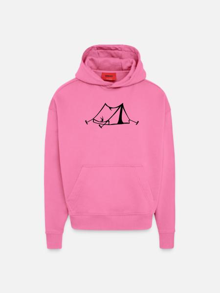 Zelt - Hoodie- made by SPREAD  - AURA PINK