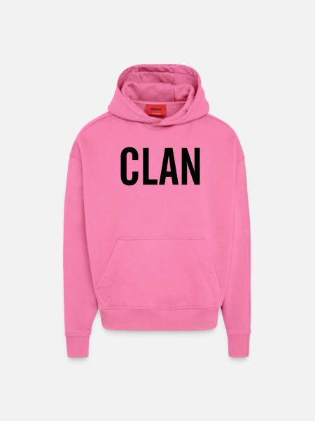 clan - Hoodie- made by SPREAD - AURA PINK