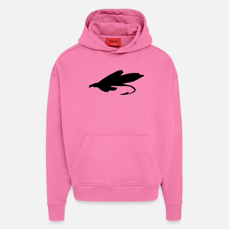 fluga_02 - Hoodie- made by SPREAD  - AURA PINK
